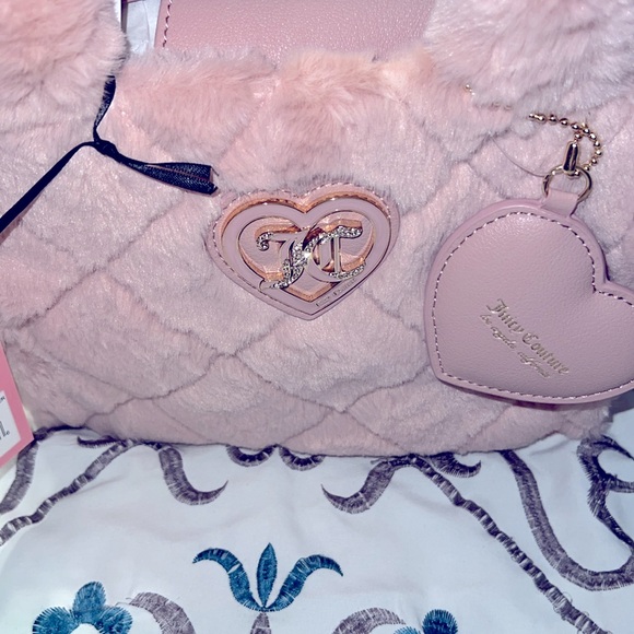 Juicy Couture Mini Tote Lets Get Cozy Big Spender - Picture 8 of 14